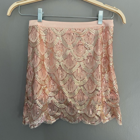 FREE PEOPLE SEQUINED SKIRT - Picture 2 of 3